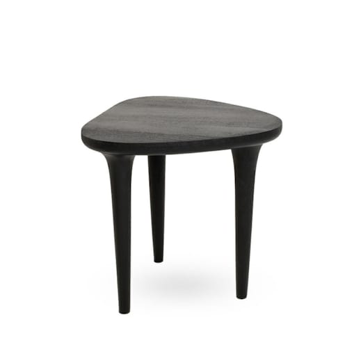 MaMaison stolik LAMINAR czarny / drewno