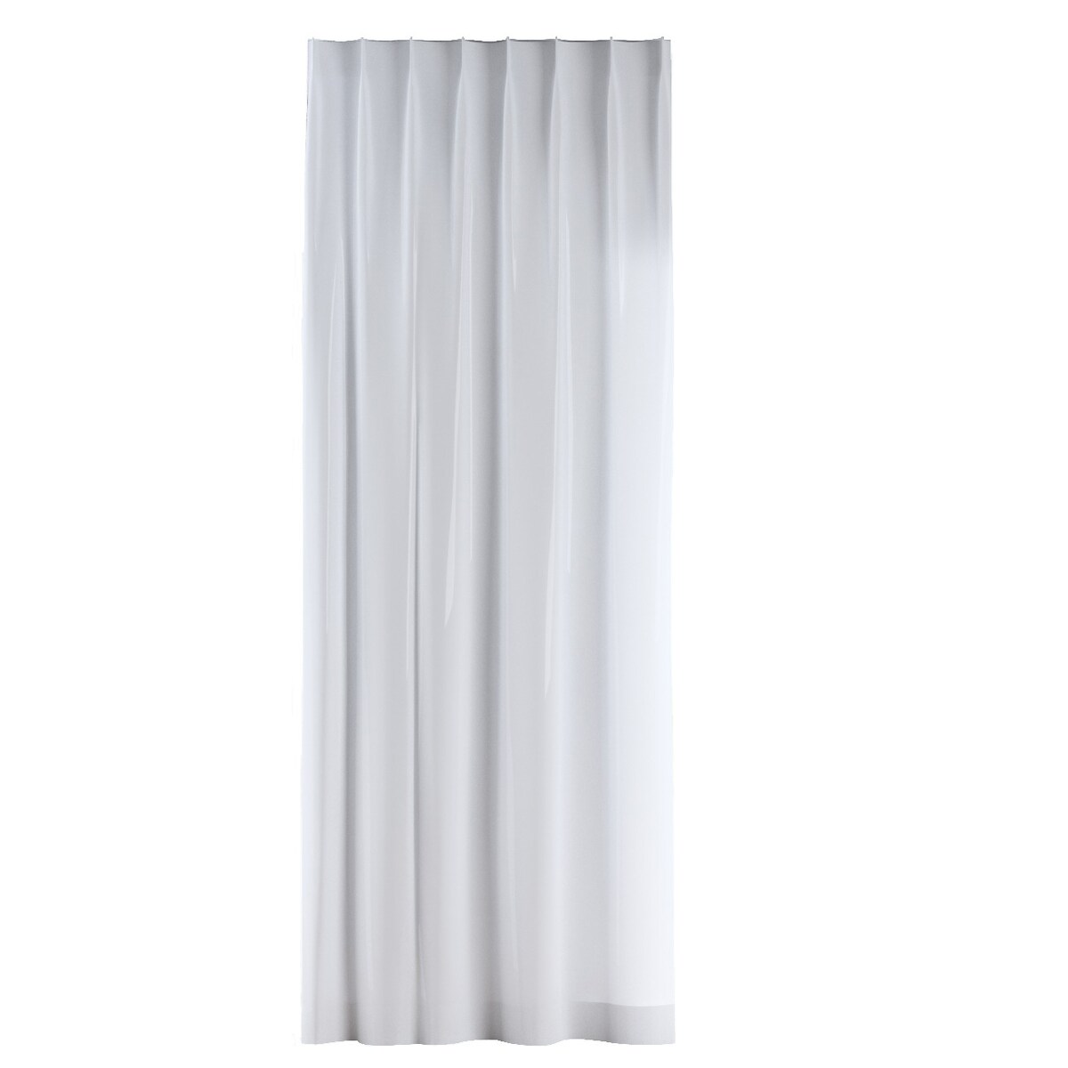 Zasłona na haczykach flex pojedynczych 130x245 kremowy