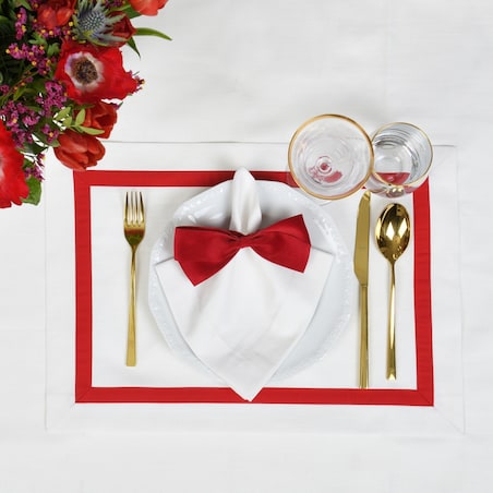 Bieżnik Red Stripes 50x150