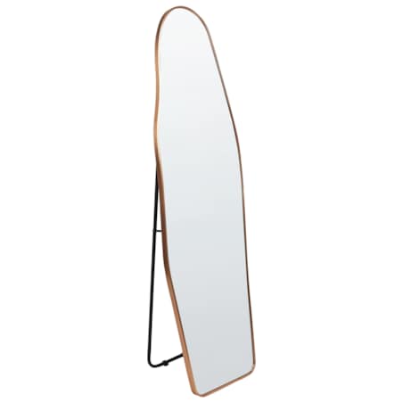Lustro stojące LARCHE 160 cm Metal Złoty