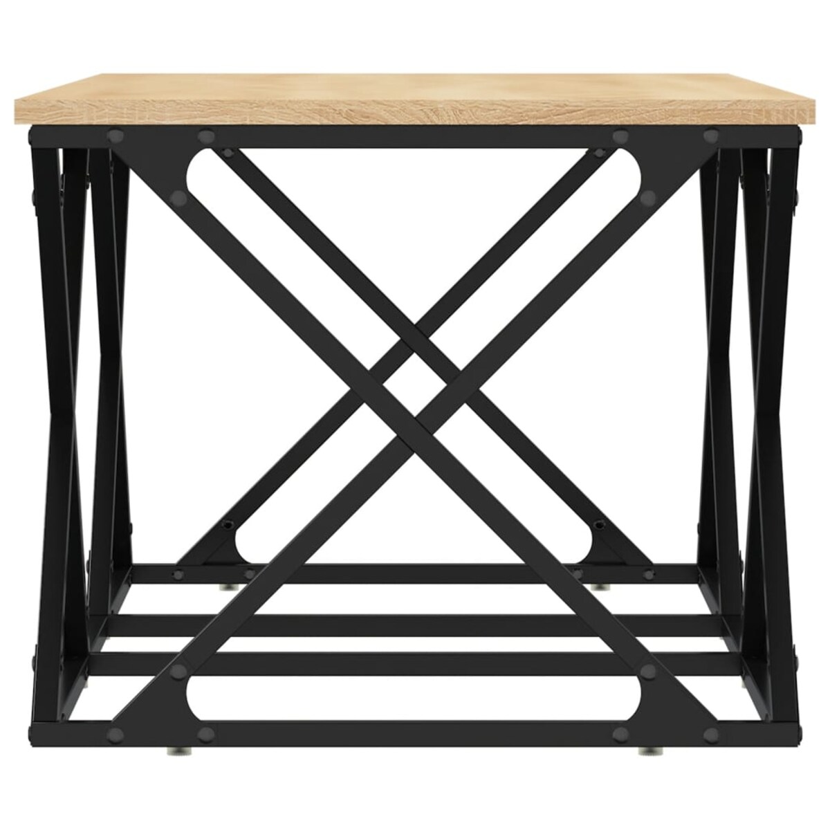 vidaXL Stolik kawowy, dąb sonoma, 100x49x40cm, materiał drewnopochodny