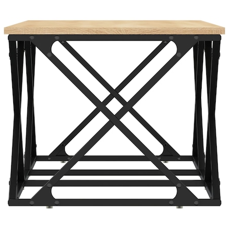 vidaXL Stolik kawowy, dąb sonoma, 100x49x40cm, materiał drewnopochodny