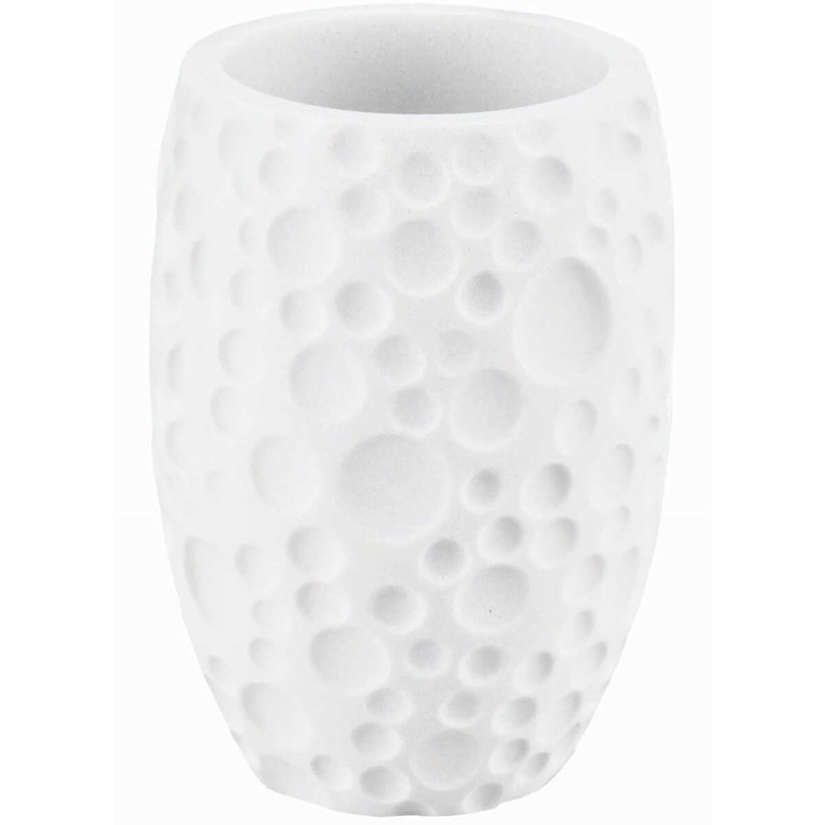 Kleine Wolke Moon Kubek łazienkowy kompozyt poliżywica biały mat