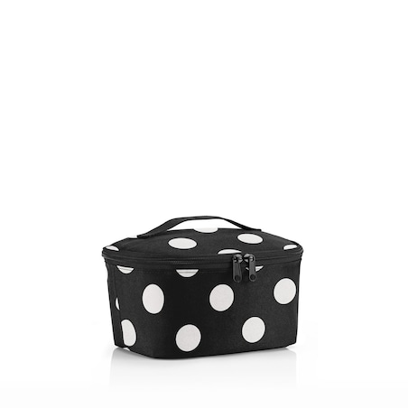Torba COOLERBAG S POCKET, dots white