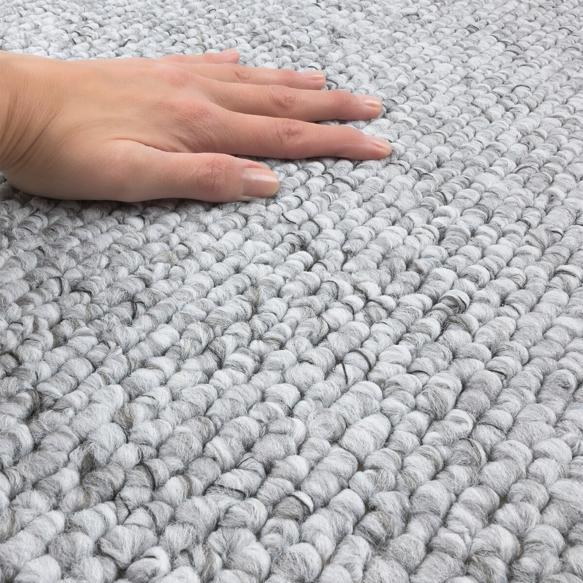 Dywan Nowoczesny Blanca 200x300 cm Popcorn Szary