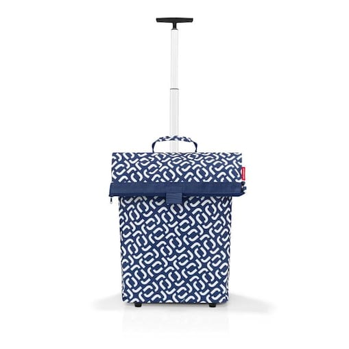 Wózek na zakupy trolley M signature navy, 43 l