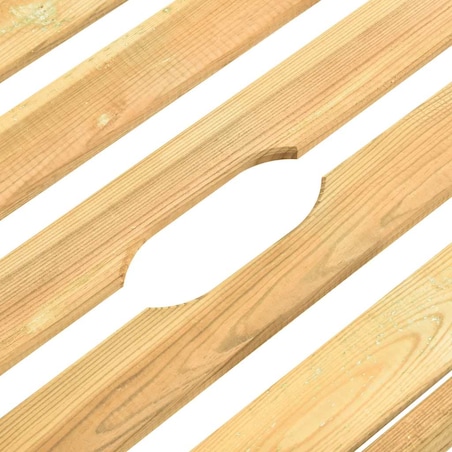 vidaXL Leżak, impregnowane drewno sosnowe