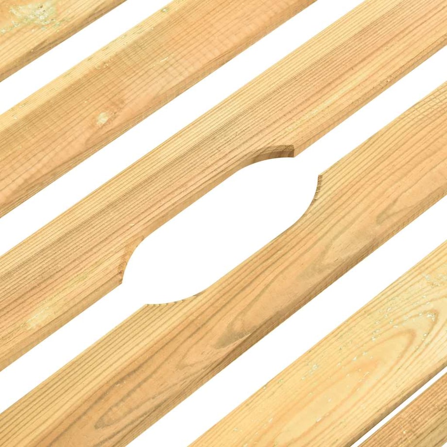 vidaXL Leżak, impregnowane drewno sosnowe