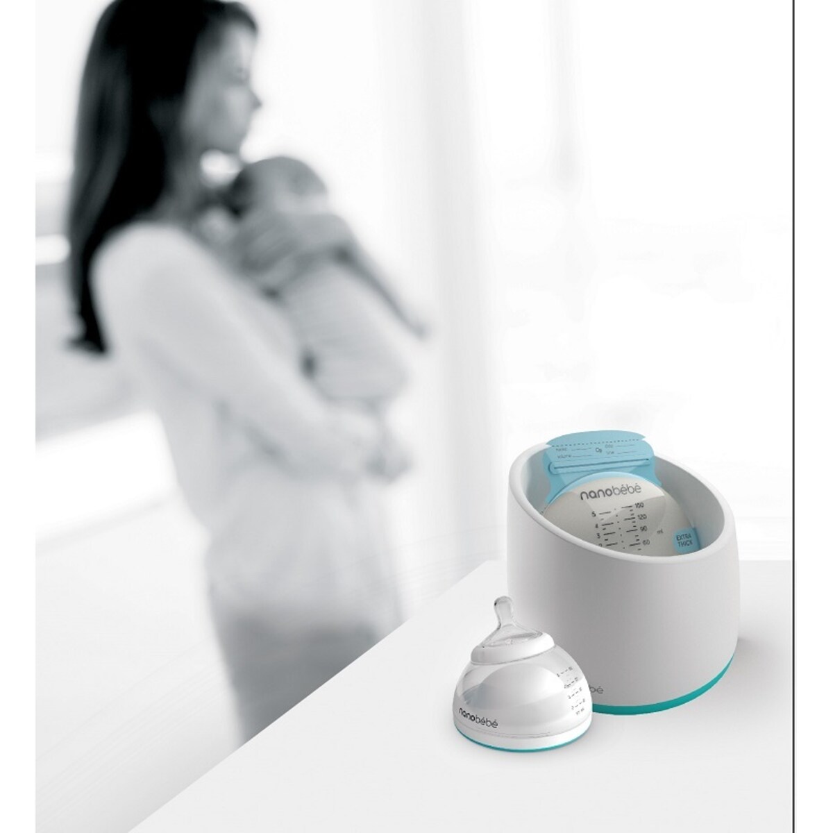 Pojemnik do podgrzewania butelek / torebek Nanobebe