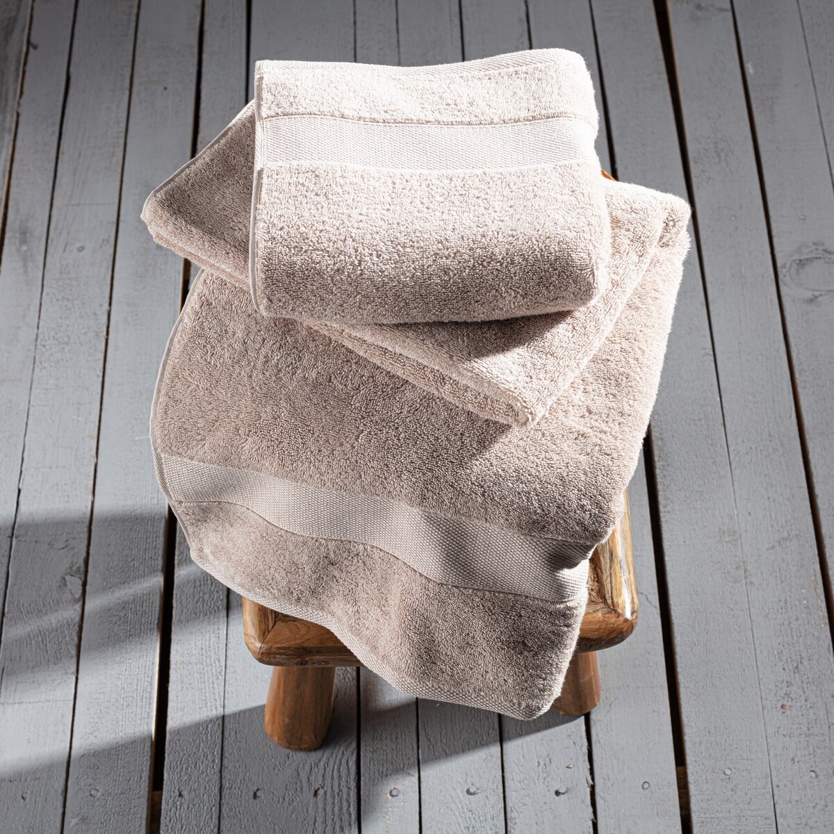 Ręcznik Cairo 70x140cm beige, 70 x 140 cm