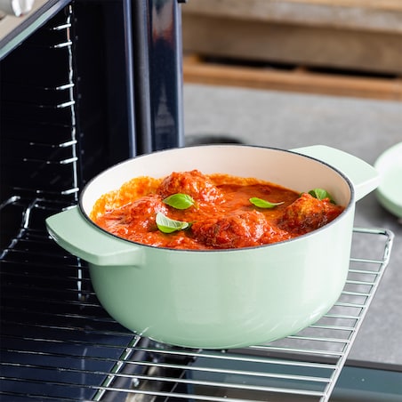 KitchenAid Garnek żeliwny 3,3 l - Pistachio