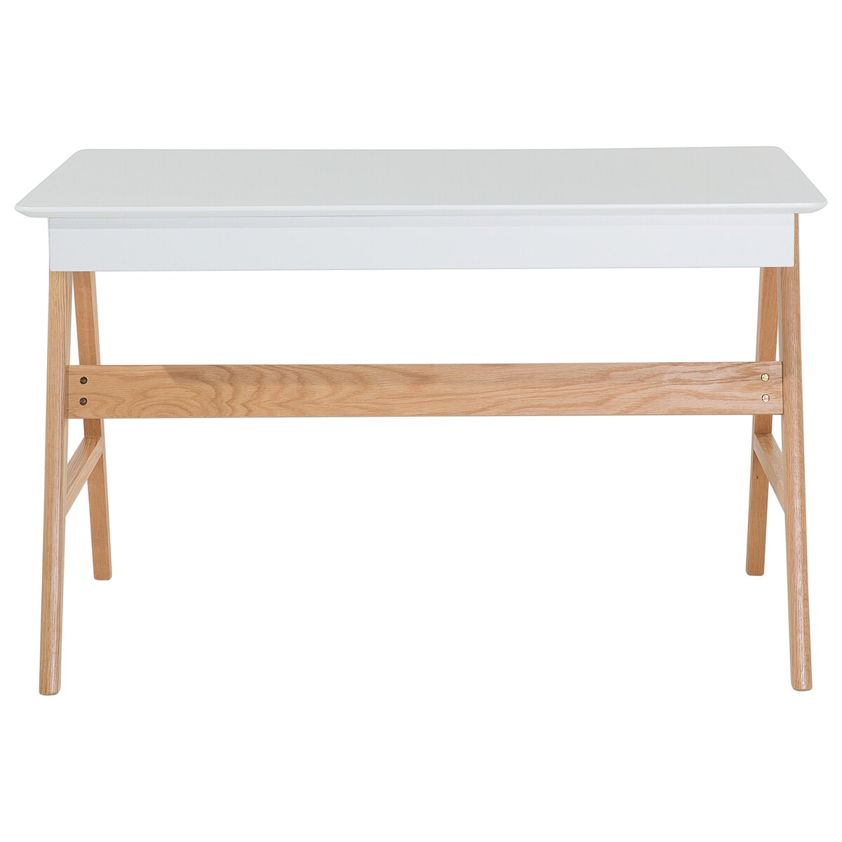 Biurko SHESLAY Biały 120 cm 70 cm z szufladami
