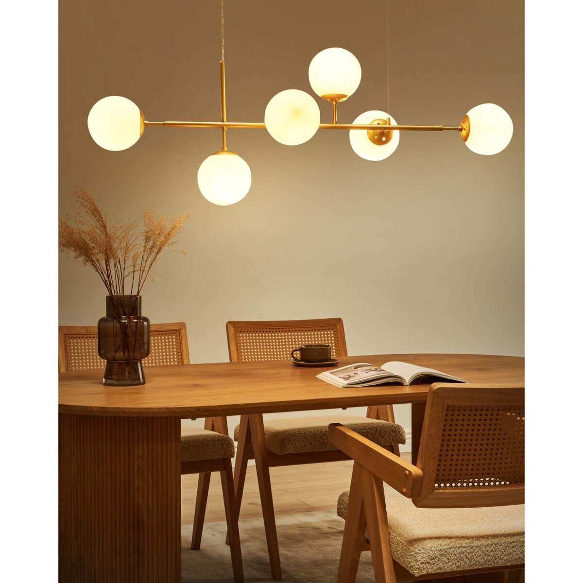 Lampa wisząca KASARI Metal Złoty