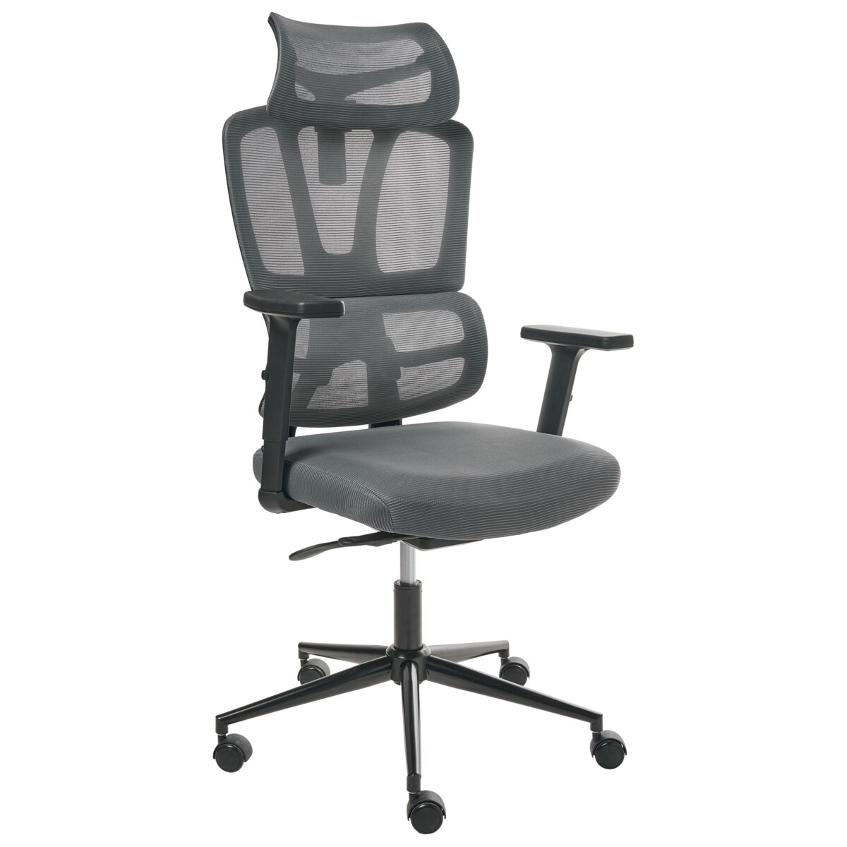 Fotel biurowy OMEGA Ciemnoszary