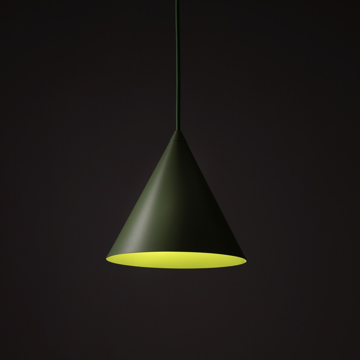 Lampa wisząca TK Lighting CONO PEAPOD S 10885 zielona metalowa E27 regulowana Polska