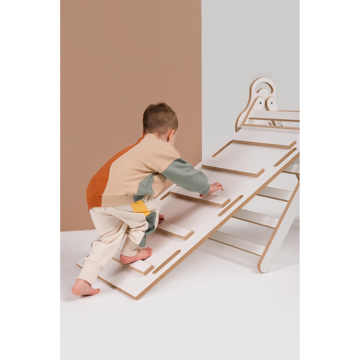 Drabinka Pikler + DUŻA zjeżdżalnia DRABINKA