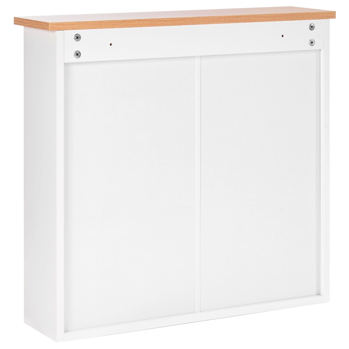 Szafka łazienkowa wisząca z lustrem ALAMOS 65 cm 60 cm Biały