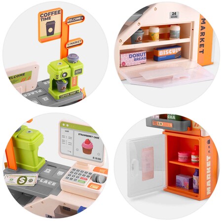 Kasa fiskalna sklepowa interaktywna dla dzieci ekspress Ricokids 782200