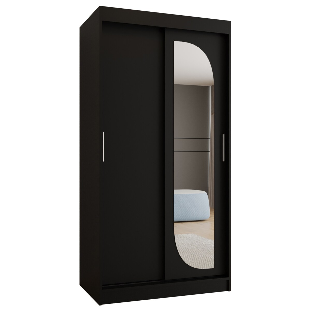 Szafa przesuwna LUCY 100 czarny