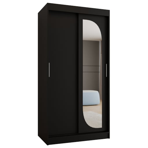 Szafa przesuwna LUCY 100 czarny