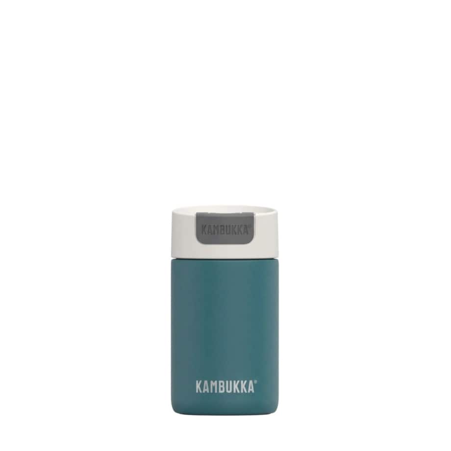 Kubek termiczny na kawę, herbatę, termos podróżny do auta Olympus 300 ml - Deep Teal