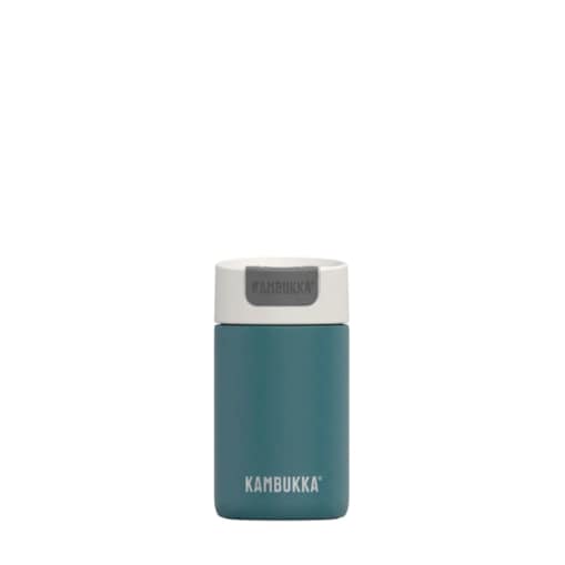 Kubek termiczny na kawę, herbatę, termos podróżny do auta Olympus 300 ml - Deep Teal