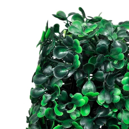 Zestaw 3 sztucznych bukszpanów, piramidy