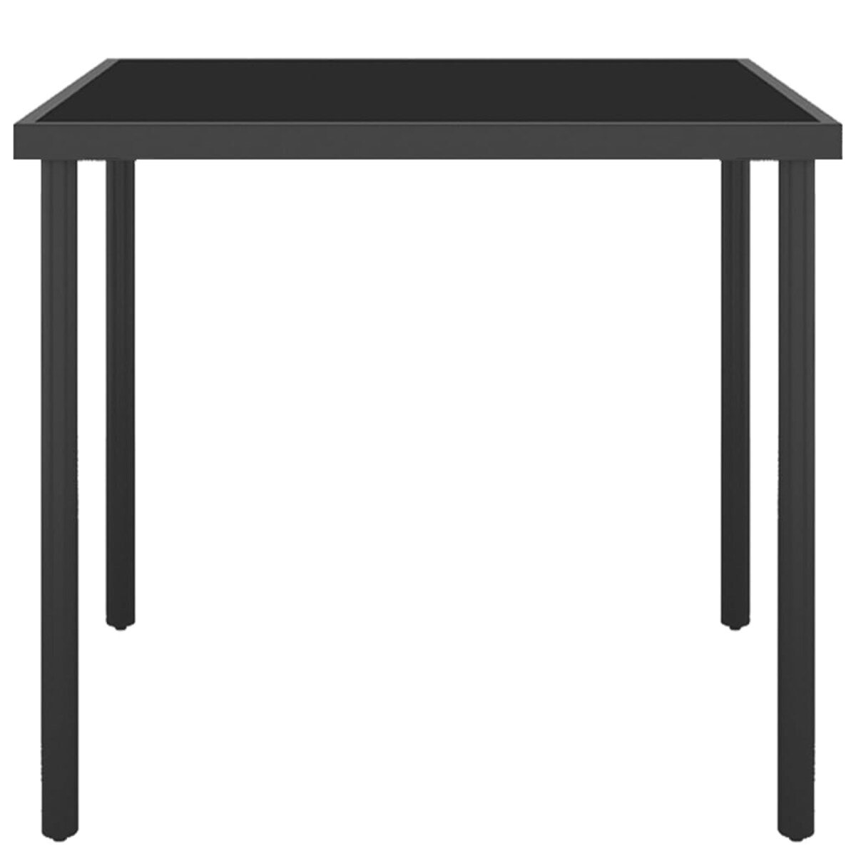 vidaXL 3-częściowy zestaw mebli ogrodowych, stalowy