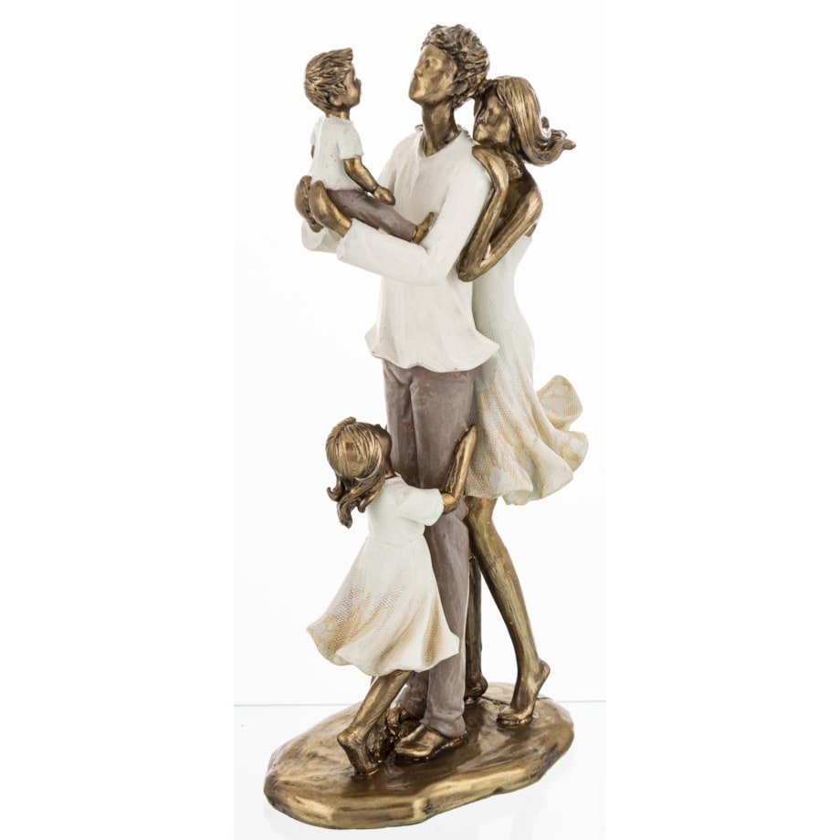Dekoracja - Figurka młodzi rodzice 26x13x7,5 cm FAMIGLIA FELICE