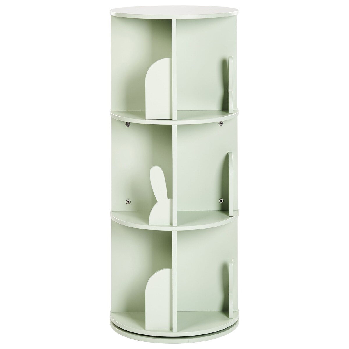 Obrotowy regał CANEY 94 cm Jasnozielony
