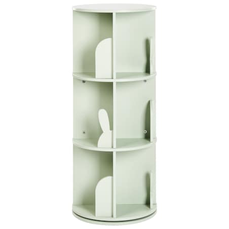 Obrotowy regał CANEY 94 cm Jasnozielony