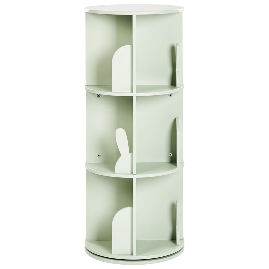 Obrotowy regał CANEY 94 cm Jasnozielony