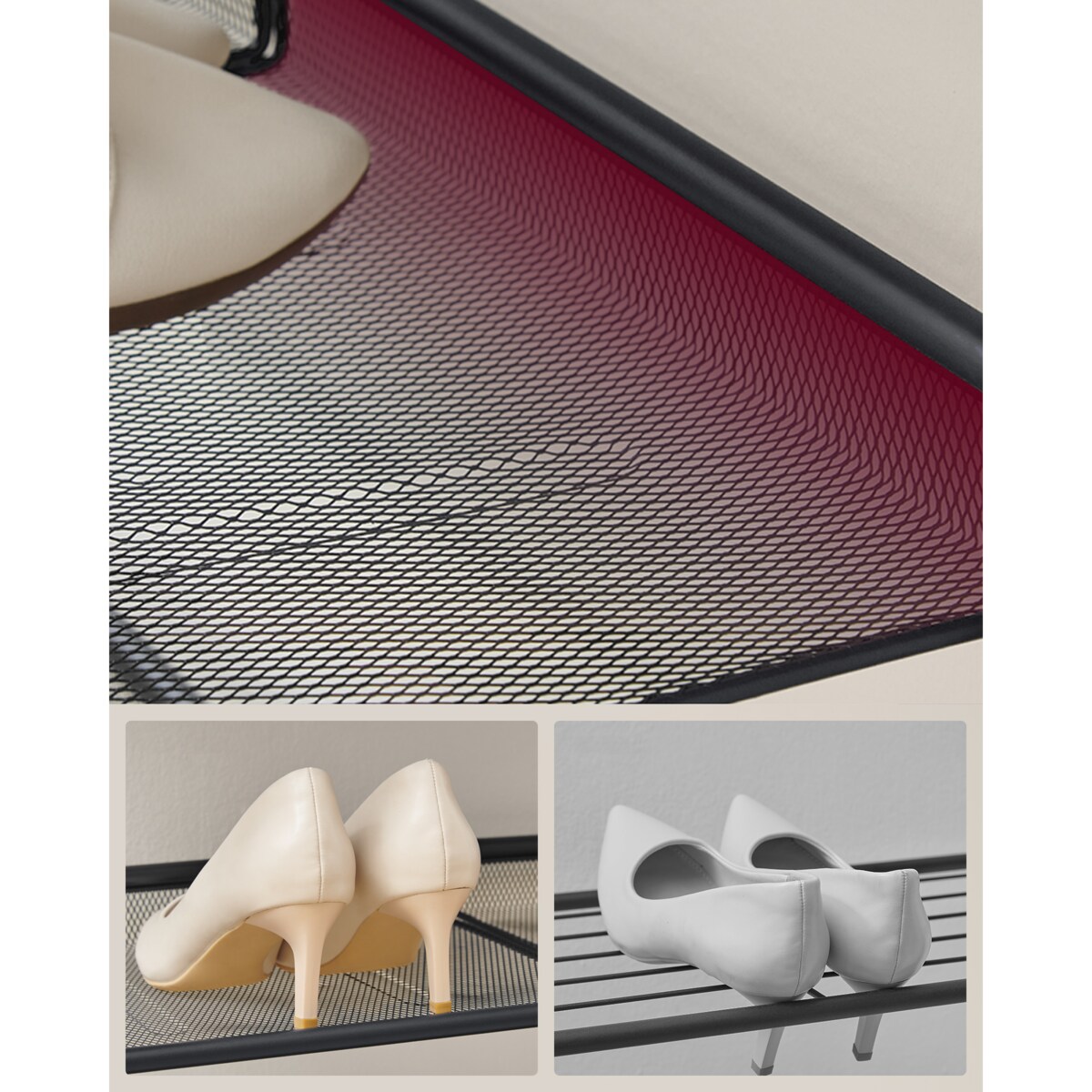 Szafka Na Buty w stylu loftowym dąb Artisan, czarny