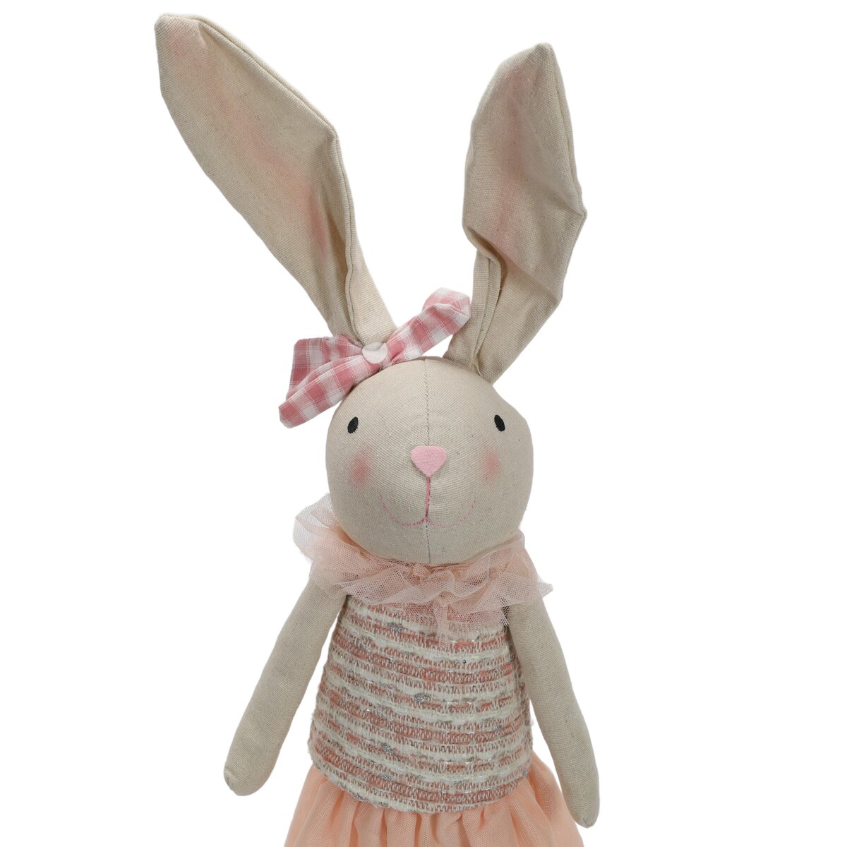 Figurka dekoracyjna królik z wyciąganymi nogami, 85 cm