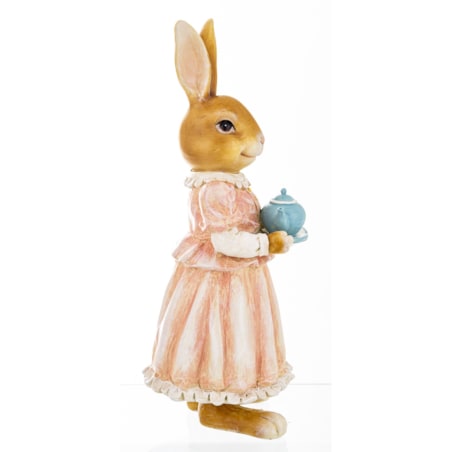 Dekoracja - króliczka z imbrykiem GABI-2