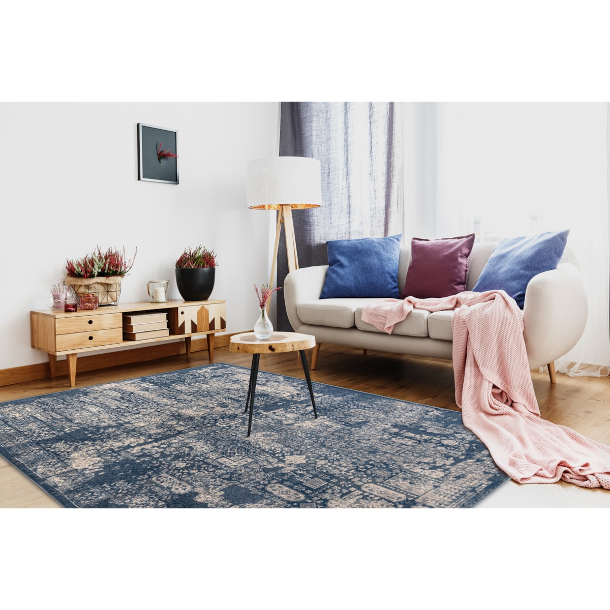 Dywan NAIN Ornament vintage 7591/51644 granat 160x230 cm