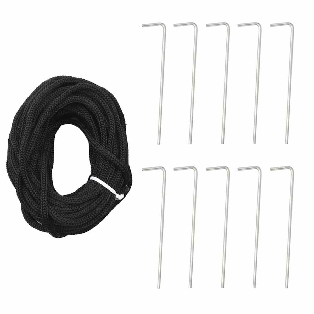 vidaXL Choinka LED 550 LED Zimna biel 300 cm