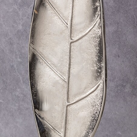 Dekoracja Silver Leaf II 65cm, 14 x 12 x 65 cm