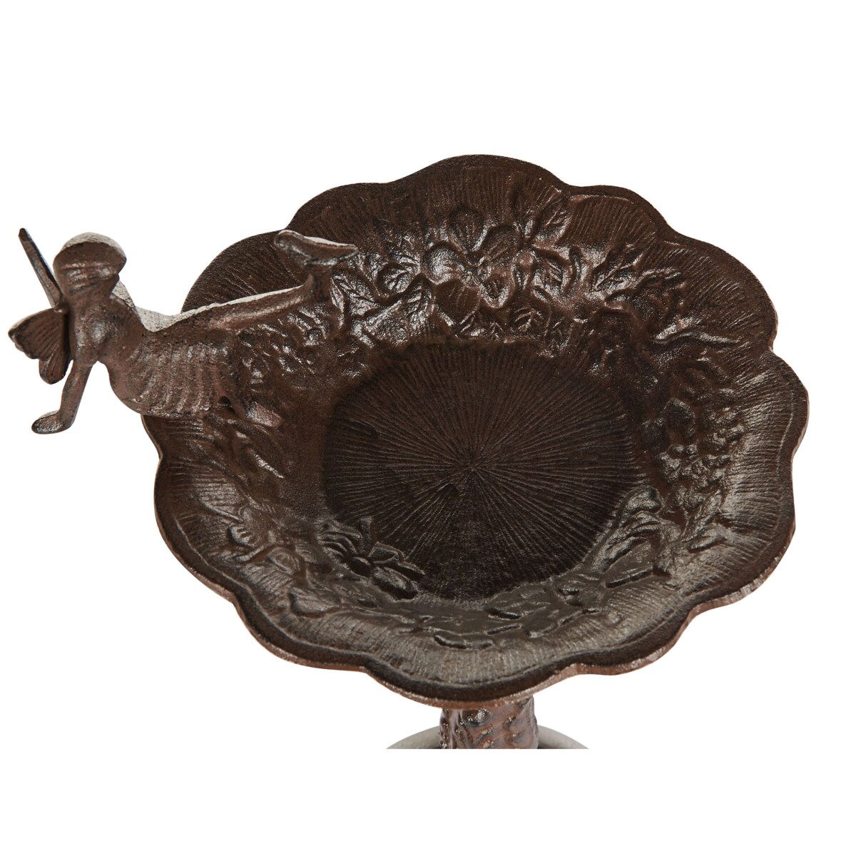 Ogrodowe poidełko dla ptaków brązowe LARK