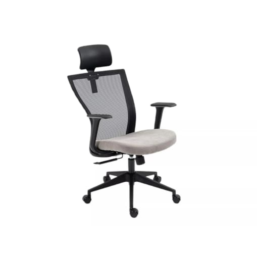 Fotel biurowy Q-328H czarny/szary