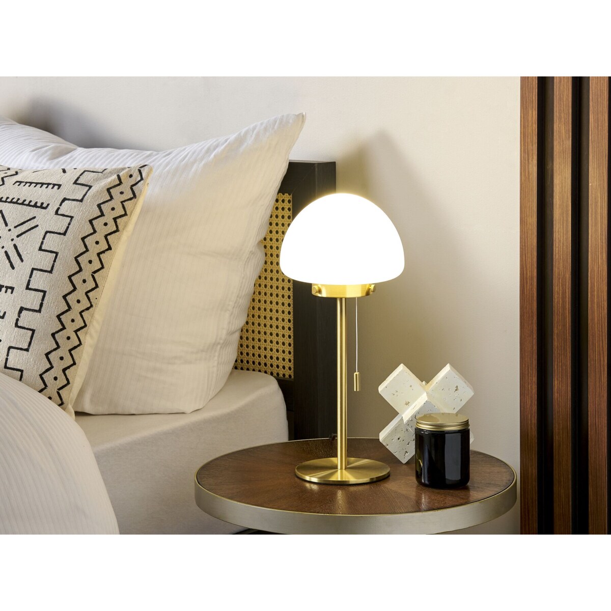 Lampa stołowa złota MORUGA