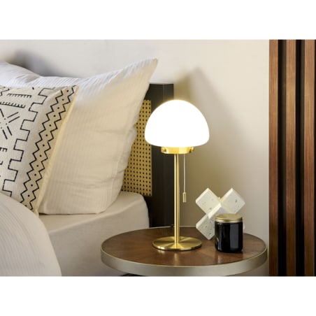 Lampa stołowa złota MORUGA