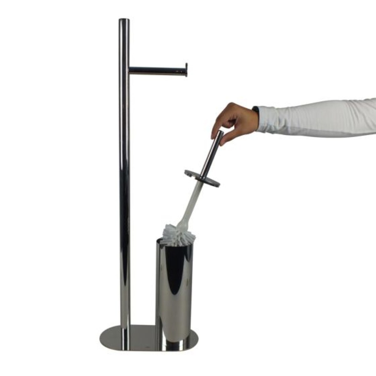 Zestaw łazienkowy (stalowy) Lucido Kela