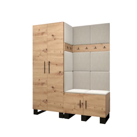 Garderoba do przedpokoju Abiks ARTIN 2 artisan+manila02