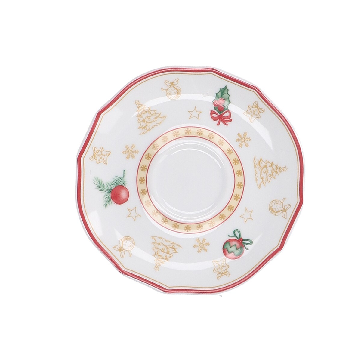 LA PORCELLANA BIANCA CHRISTMAS EDITION Filiżanka ze spodkiem 100 ml