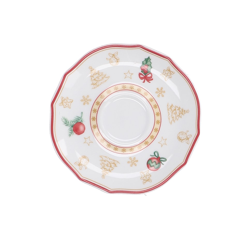 LA PORCELLANA BIANCA CHRISTMAS EDITION Filiżanka ze spodkiem 100 ml