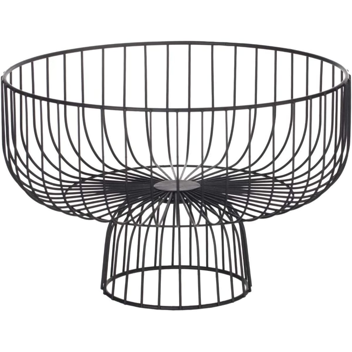 Kosz na owoce z podstawą, metal, 28 cm