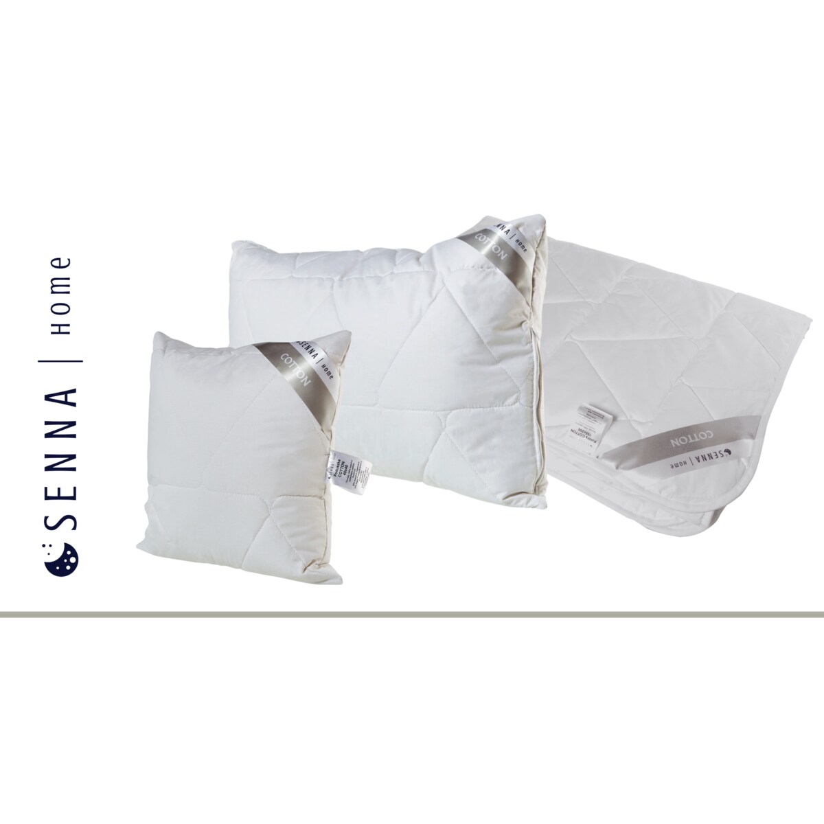 Poduszka regulowana 40x40 COTTON Senna Home