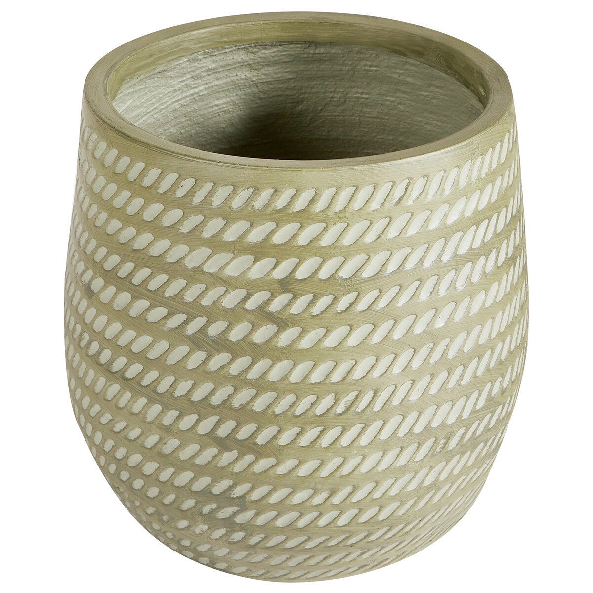 Donica LIVADIA 27 cm Oliwkowy