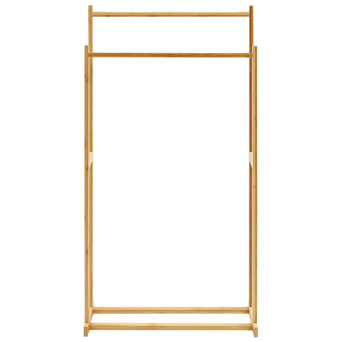 Bambusowy stojak na ręczniki 45 x 84 cm jasne drewno HOBOKEN